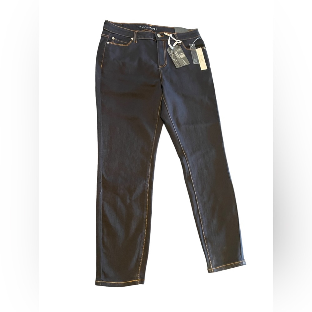 Tahari Comfort Luxe Mid-Rise Kelly Skinny Jean Size 14W
